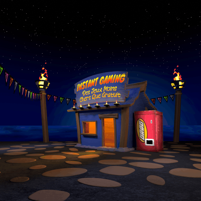 Instant Gaming 3D Background